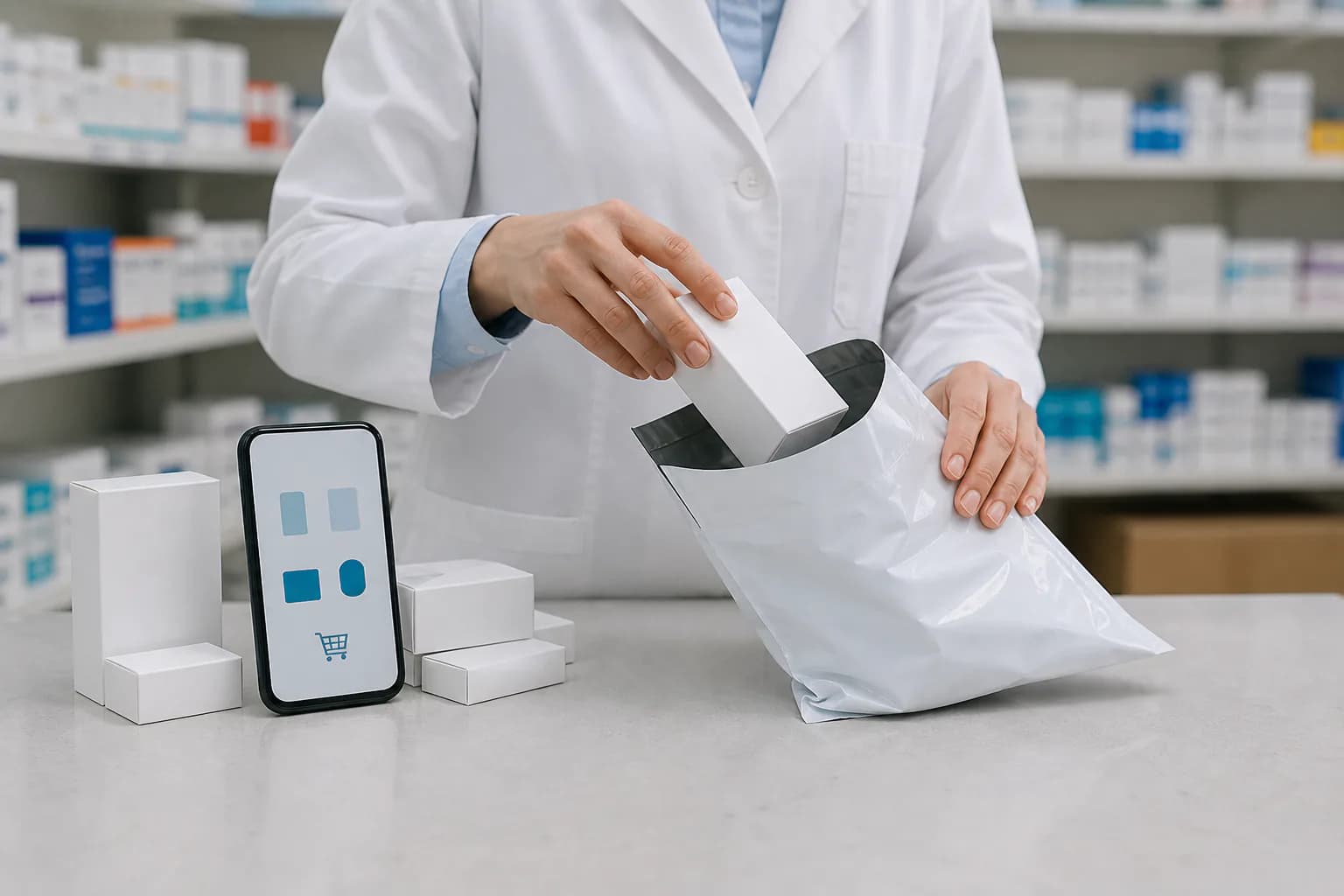 Imagem ilustrativa da reportagem: Venda de medicamentos em marketplaces entrará em nova regulamentação da Anvisa