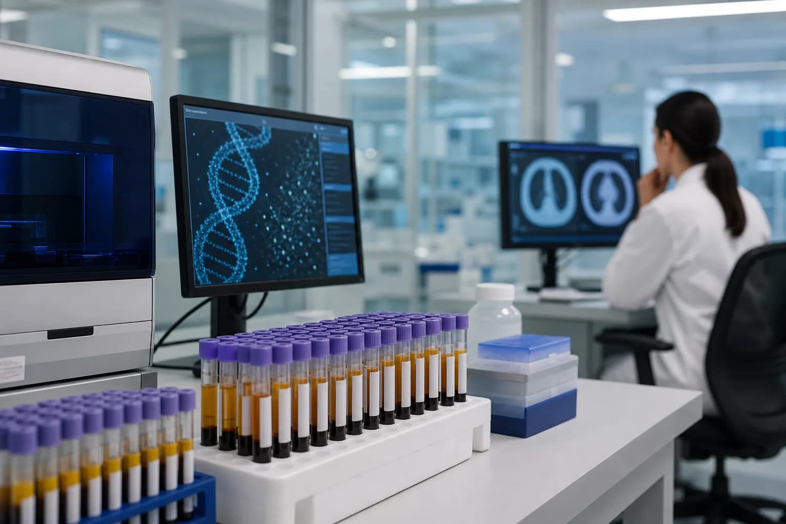 Imagem ilustrativa da reportagem: CheckMate 77T não valida biomarcadores para guiar tratamento